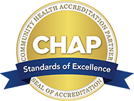 Community Health Accreditation Partner Seal of Accreditation Logo